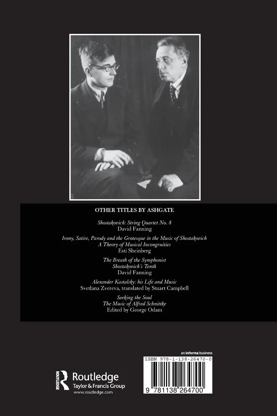 Rückseite: 9781138264700 | A Soviet Credo | Shostakovich's Fourth Symphony | Pauline Fairclough