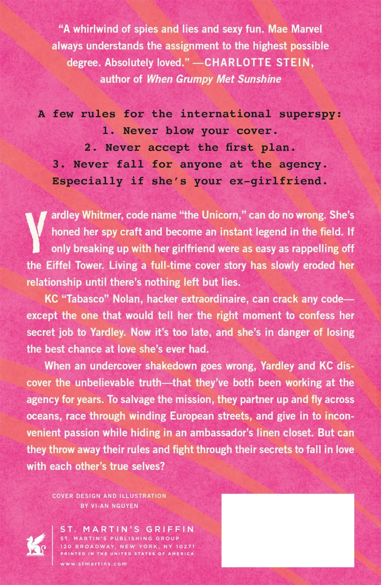 Rückseite: 9781250894700 | If I Told You, I'd Have to Kiss You | Mae Marvel | Taschenbuch | 2025