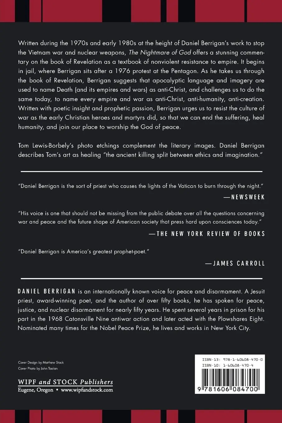 Rückseite: 9781606084700 | The Nightmare of God | Daniel Berrigan | Taschenbuch | Englisch | 2009