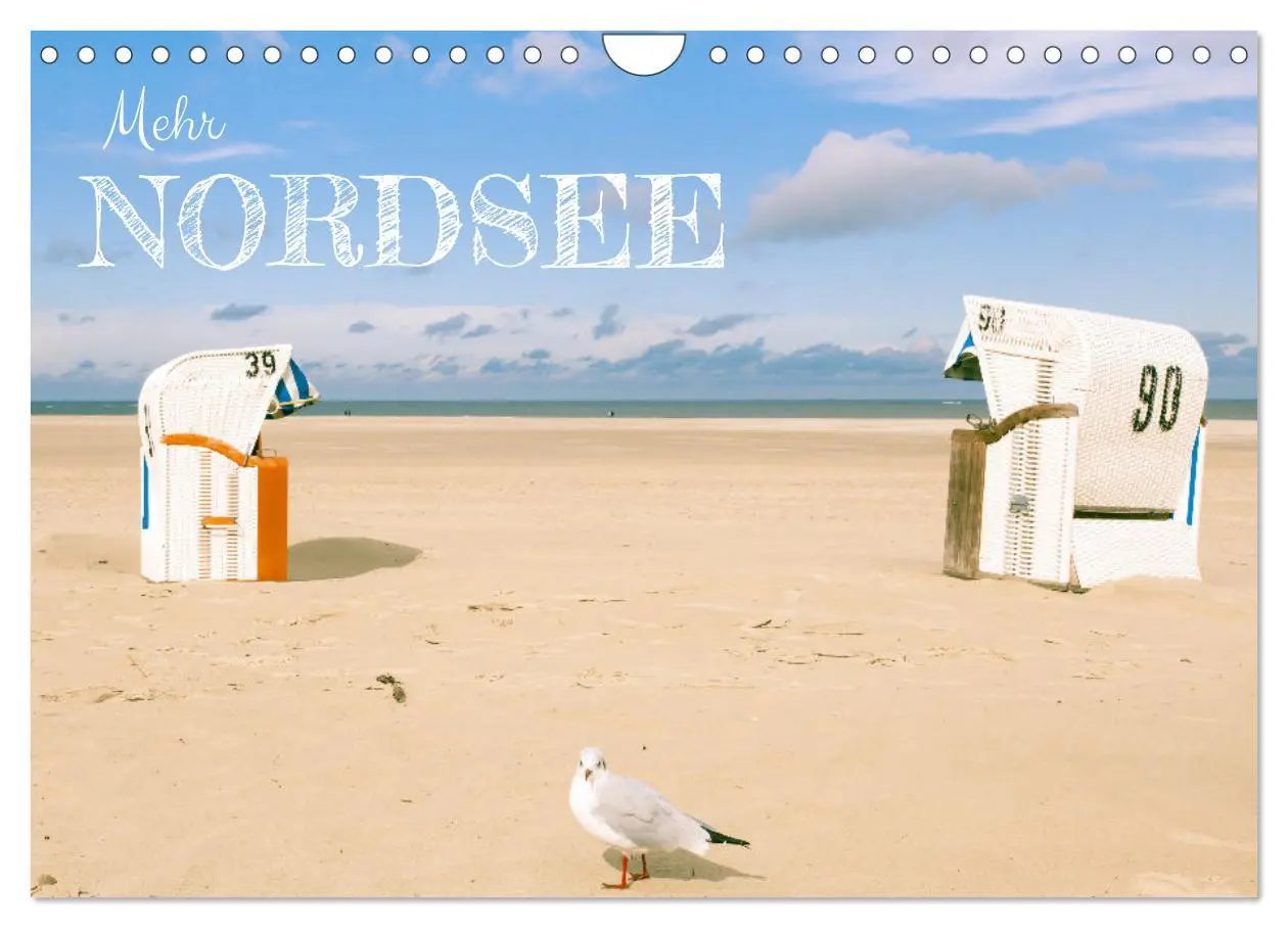 Cover: 9783457914700 | Mehr Nordsee (Wandkalender 2026 DIN A4 quer), CALVENDO Monatskalender