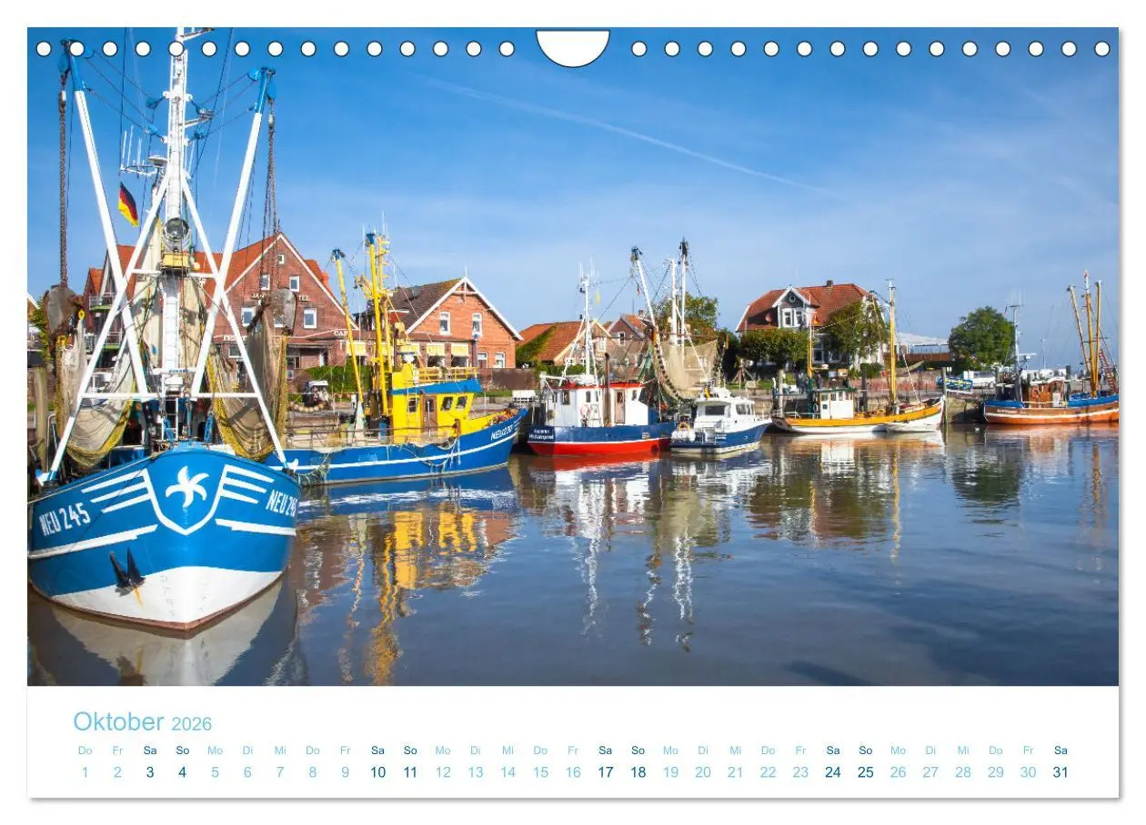 Bild: 9783457914700 | Mehr Nordsee (Wandkalender 2026 DIN A4 quer), CALVENDO Monatskalender