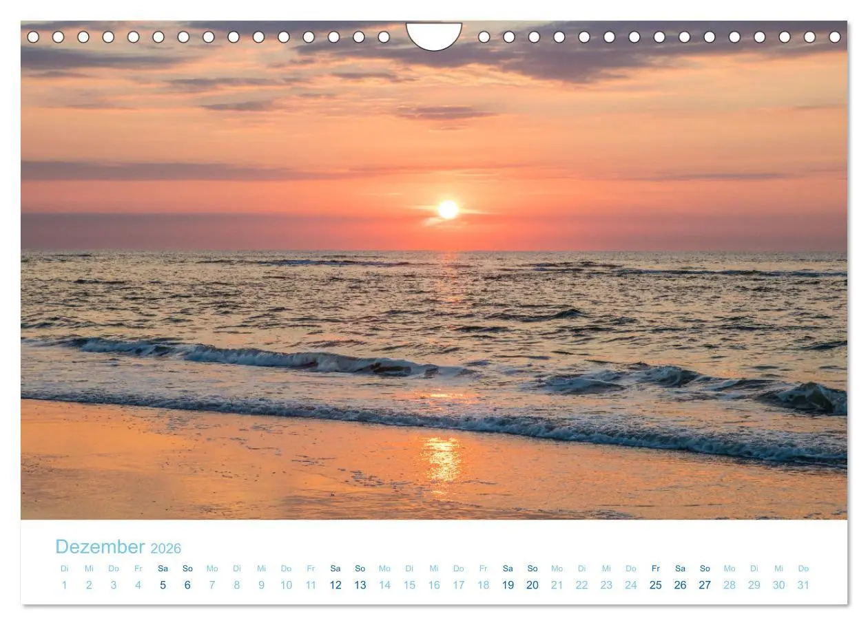 Bild: 9783457914700 | Mehr Nordsee (Wandkalender 2026 DIN A4 quer), CALVENDO Monatskalender