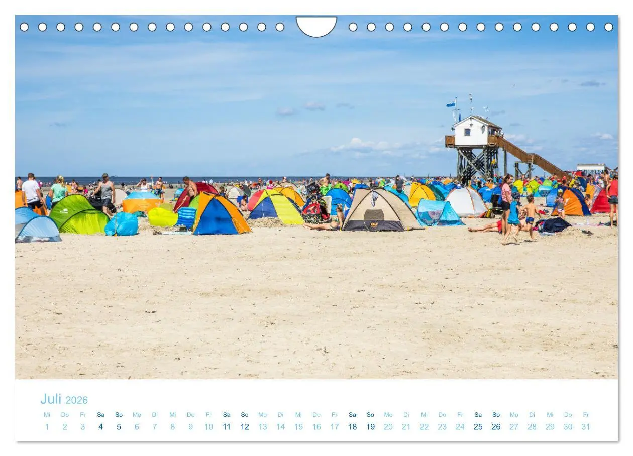 Bild: 9783457914700 | Mehr Nordsee (Wandkalender 2026 DIN A4 quer), CALVENDO Monatskalender