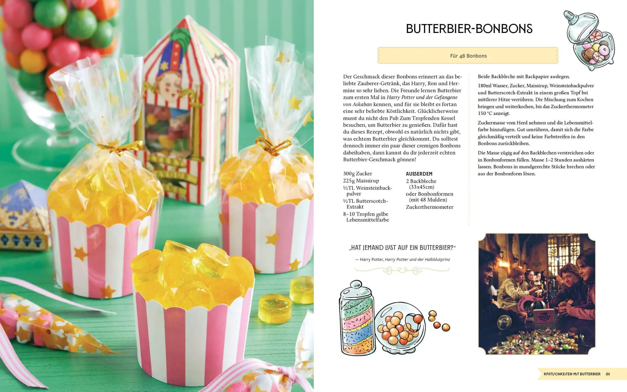 Bild: 9783745934700 | Harry Potter Magic Sweets - Das offizielle Backbuch | Hinke (u. a.)