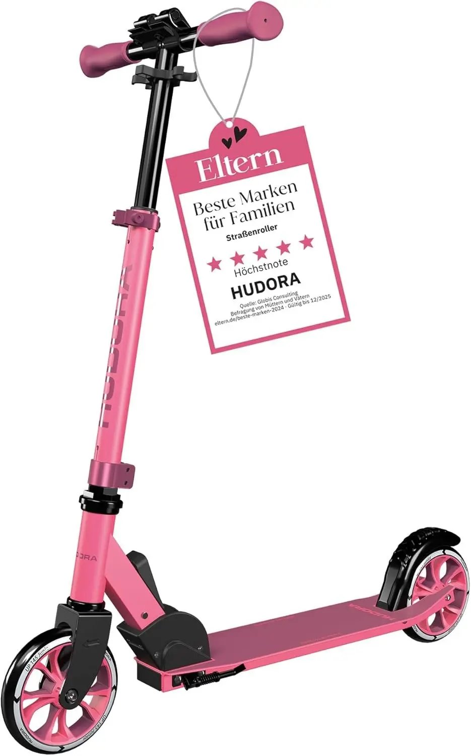 Cover: 4005998144800 | HUDORA 14471 - Scooter Up 145 Junior, pixie/berry, Alu-Cityroller...