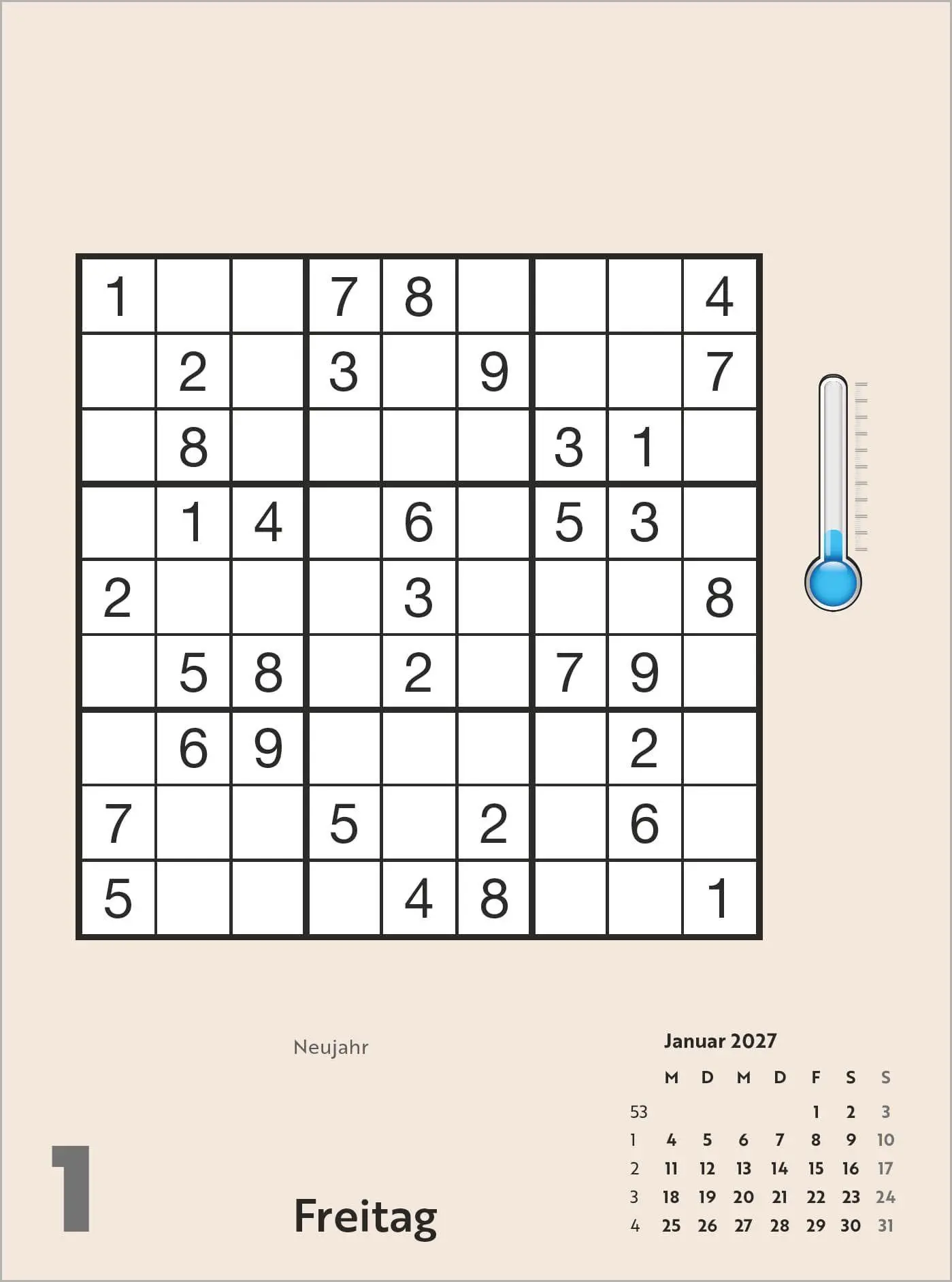 Bild: 4069095014800 | Sudoku 2027 | Neumann Verlage GmbH &amp; Co KG | Kalender | 315 S. | 2027
