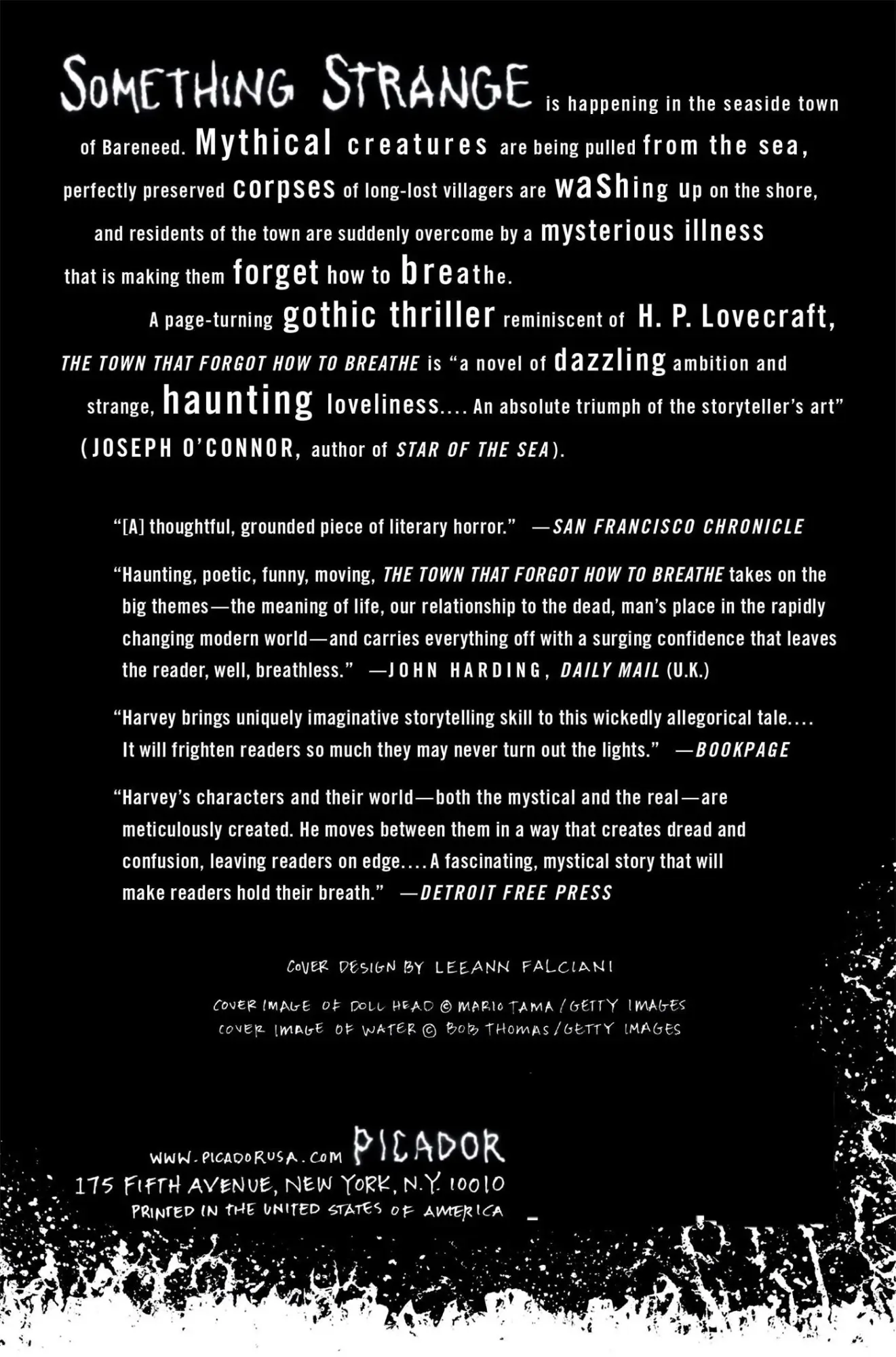 Rückseite: 9780312424800 | The Town That Forgot How to Breathe | Kenneth Harvey | Taschenbuch