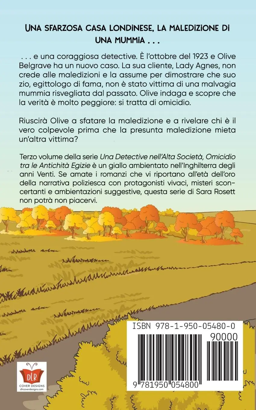 Rückseite: 9781950054800 | Omicidio tra le Antichità Egizie | Sara Rosett | Taschenbuch | 2024