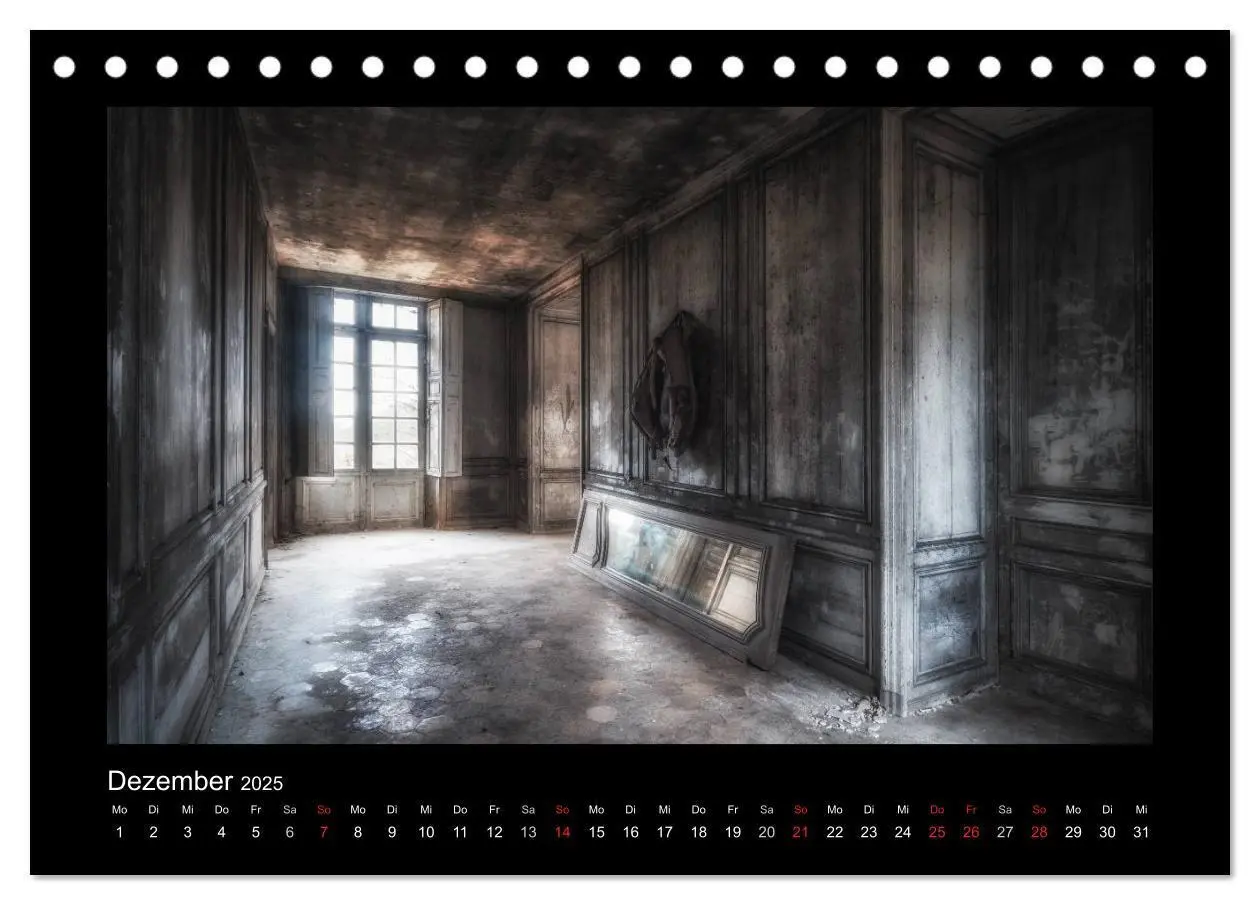 Bild: 9783435674800 | Lost Places - vergessene orte vergessener glanz (Tischkalender 2025...