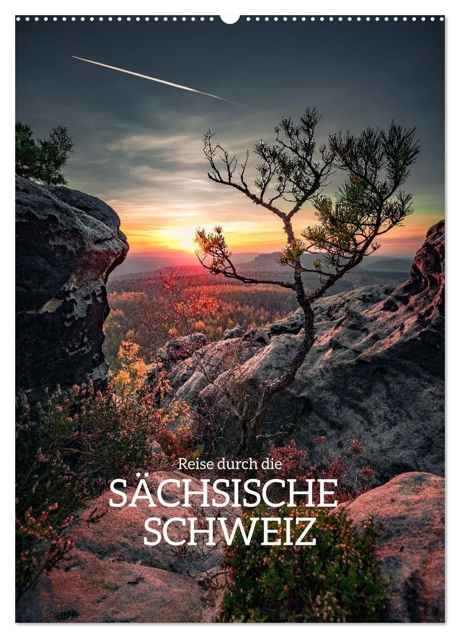 Cover: 9783516304800 | Reise durch die Sächsische Schweiz (Wandkalender 2026 DIN A2 hoch),...