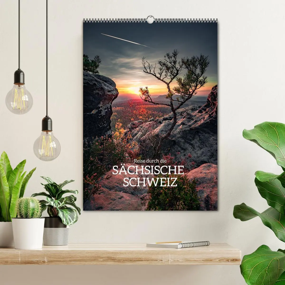 Bild: 9783516304800 | Reise durch die Sächsische Schweiz (Wandkalender 2026 DIN A2 hoch),...