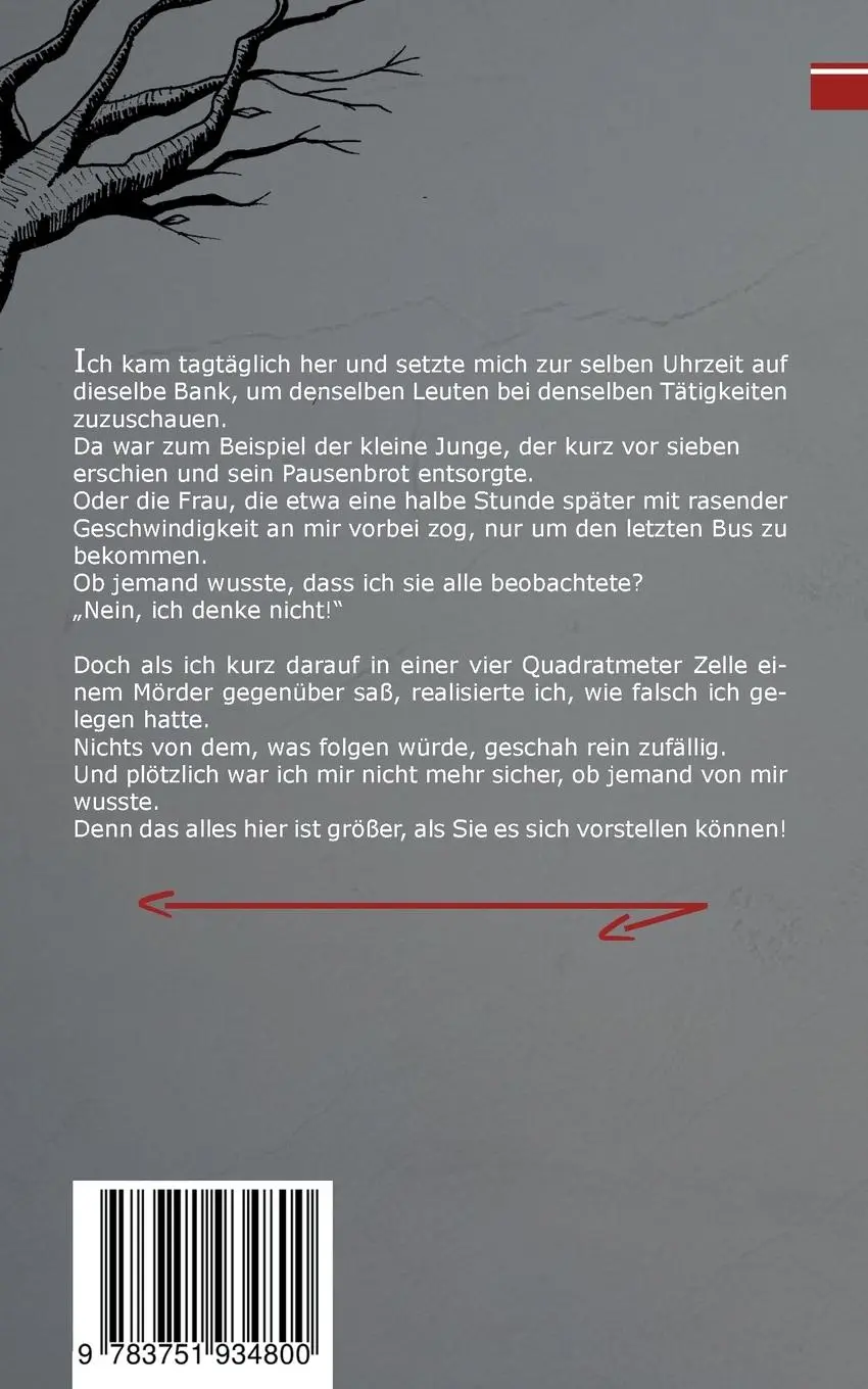 Rückseite: 9783751934800 | Todeswunsch | Sebastian Gallo | Taschenbuch | Paperback | 72 S. | 2024