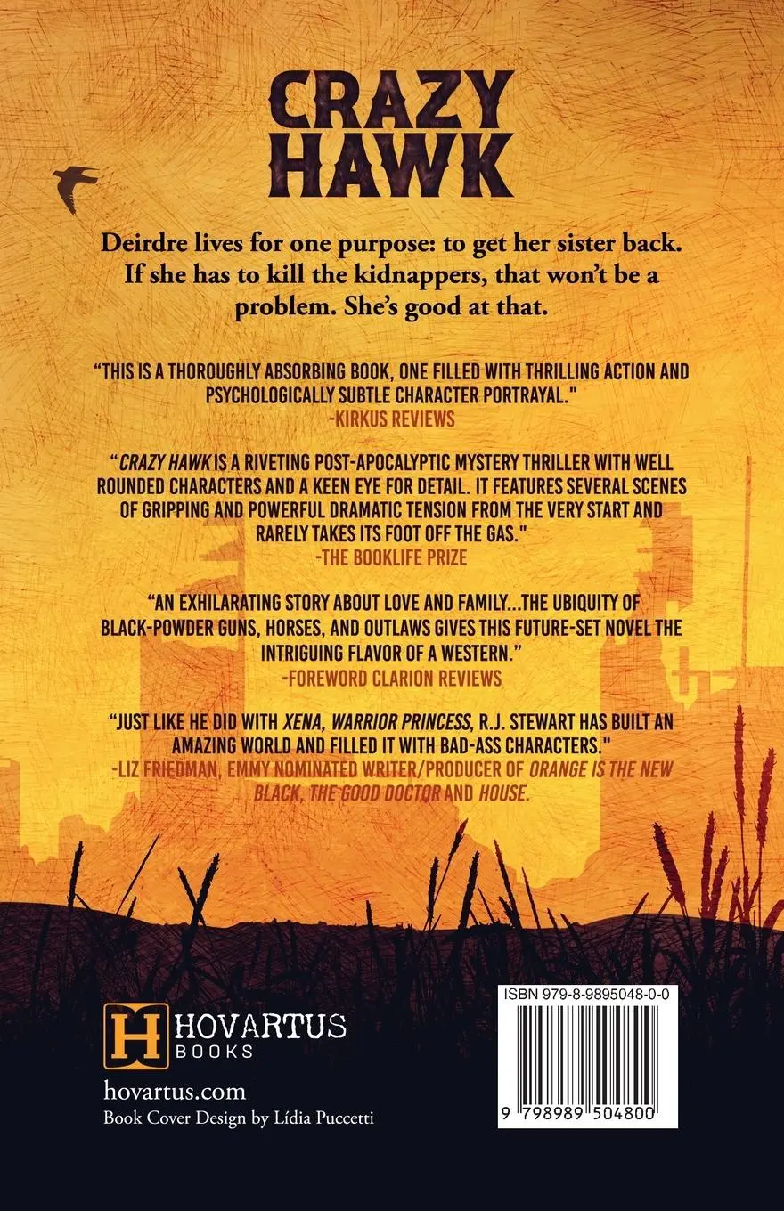Rückseite: 9798989504800 | Crazy Hawk | A Post-Apocalyptic Thriller | R. J. Stewart | Taschenbuch