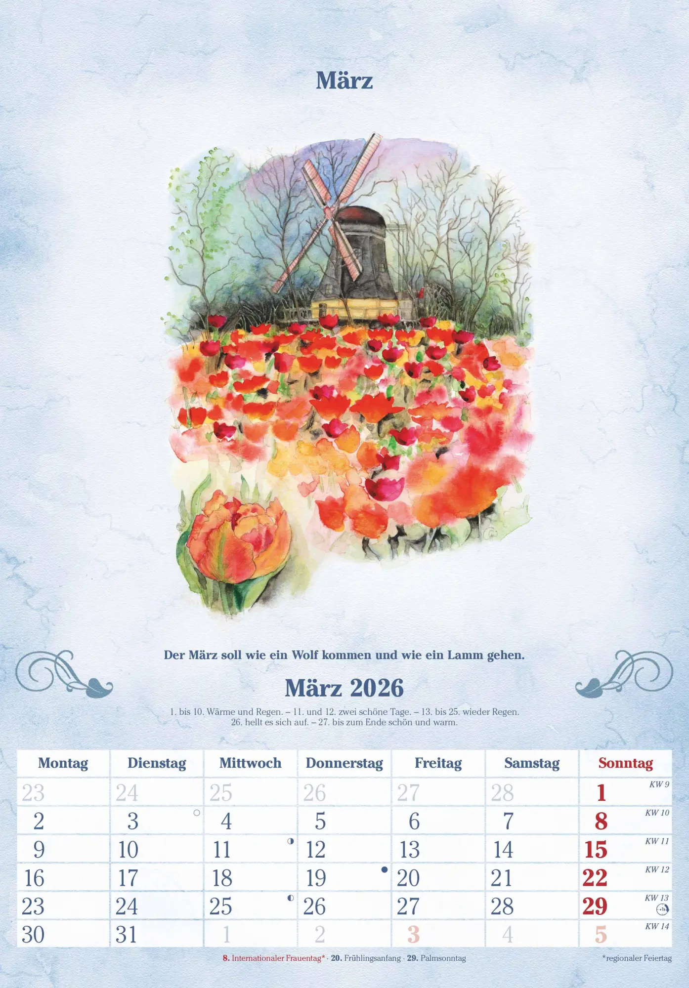Bild: 4069095004900 | 100-jähriger Kalender 2026 - Bildkalender 23,7x34 cm - mit...