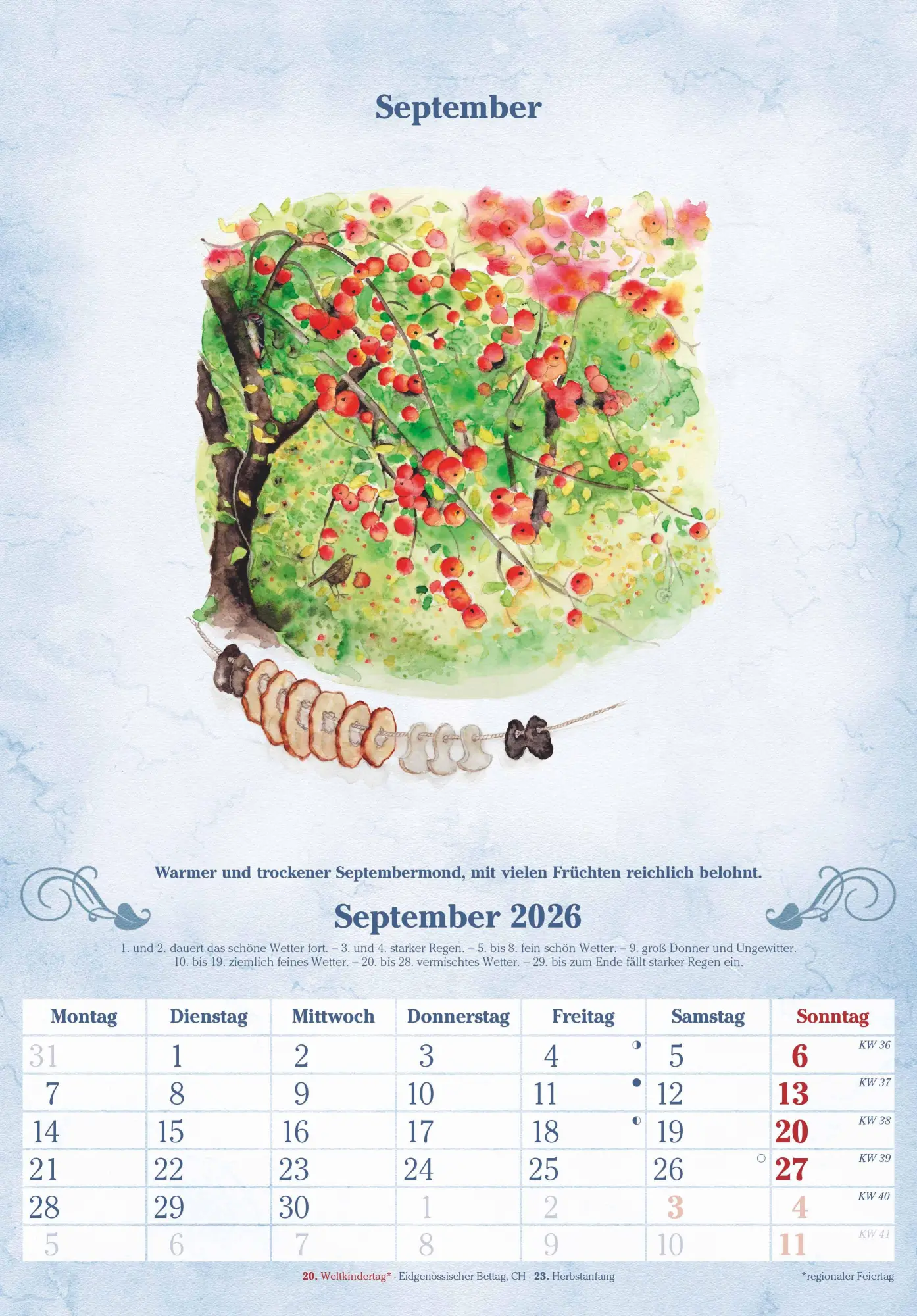 Bild: 4069095004900 | 100-jähriger Kalender 2026 - Bildkalender 23,7x34 cm - mit...
