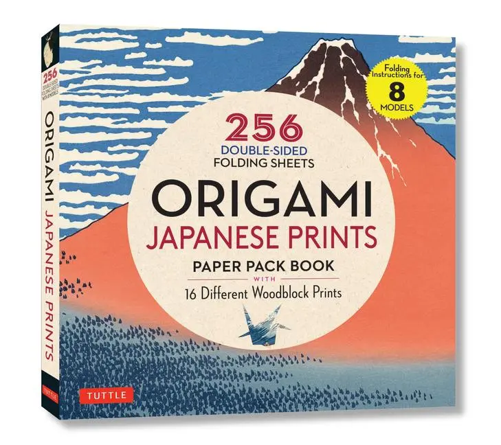Cover: 9780804854900 | Origami Japanese Prints Paper Pack Book: 256 Double-Sided Folding...