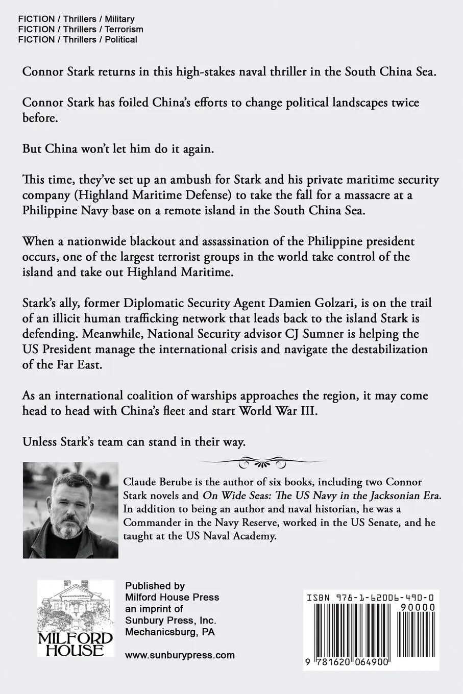 Rückseite: 9781620064900 | The Philippine Pact | A Connor Stark Novel | Claude Berube | Buch