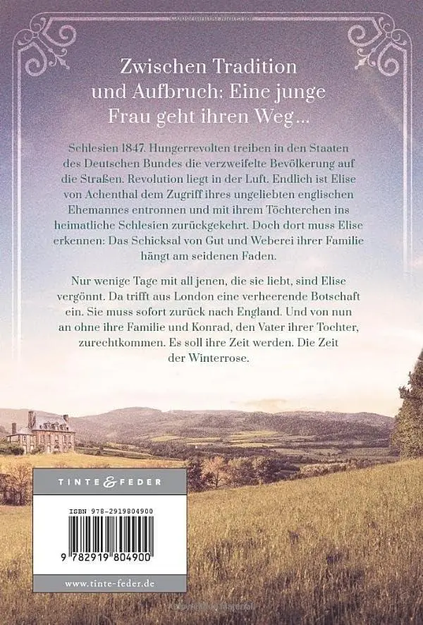 Rückseite: 9782919804900 | Zeit der Winterrose | Izabelle Jardin | Taschenbuch | 320 S. | Deutsch