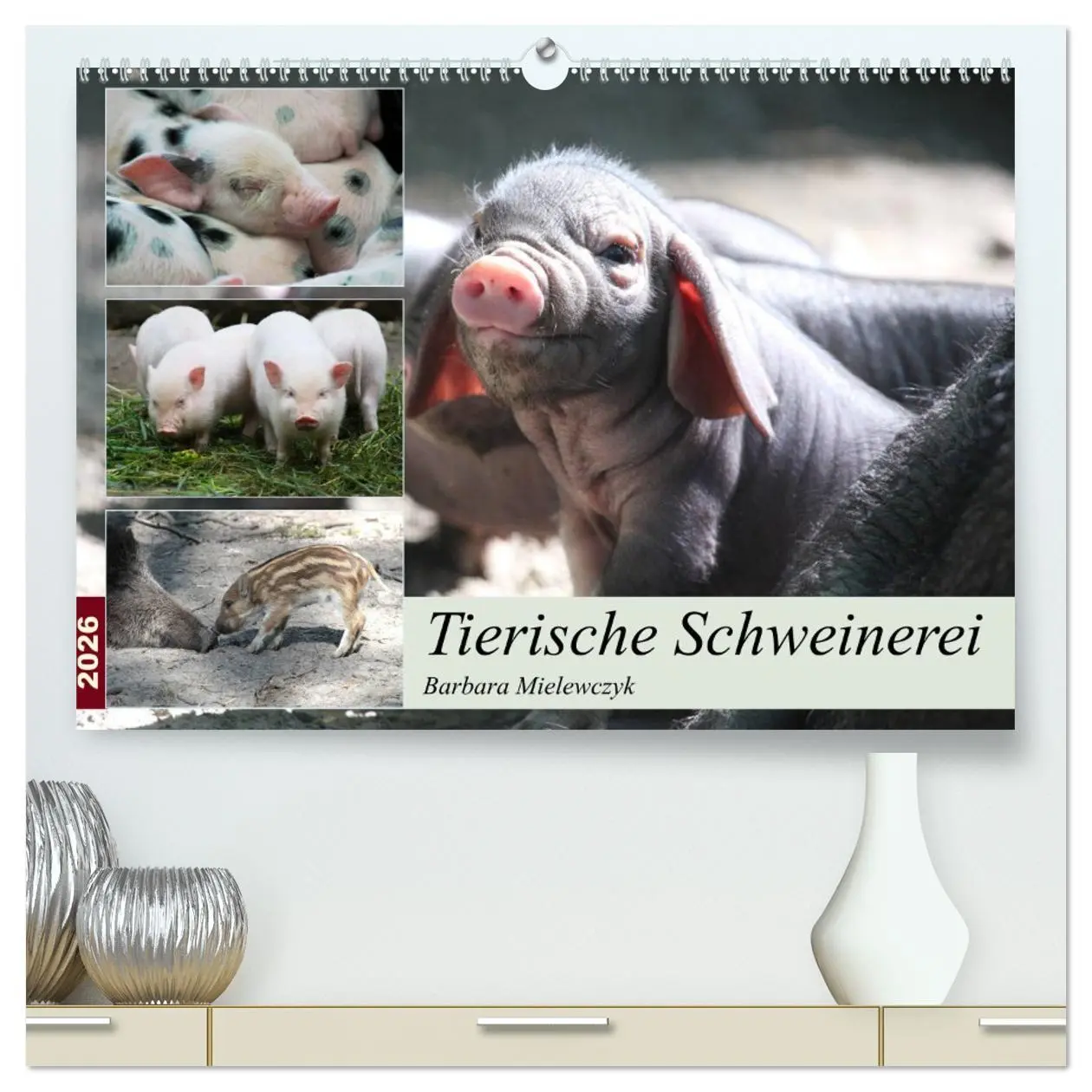 Cover: 9783457754900 | Tierische Schweinerei (hochwertiger Premium Wandkalender 2026 DIN...