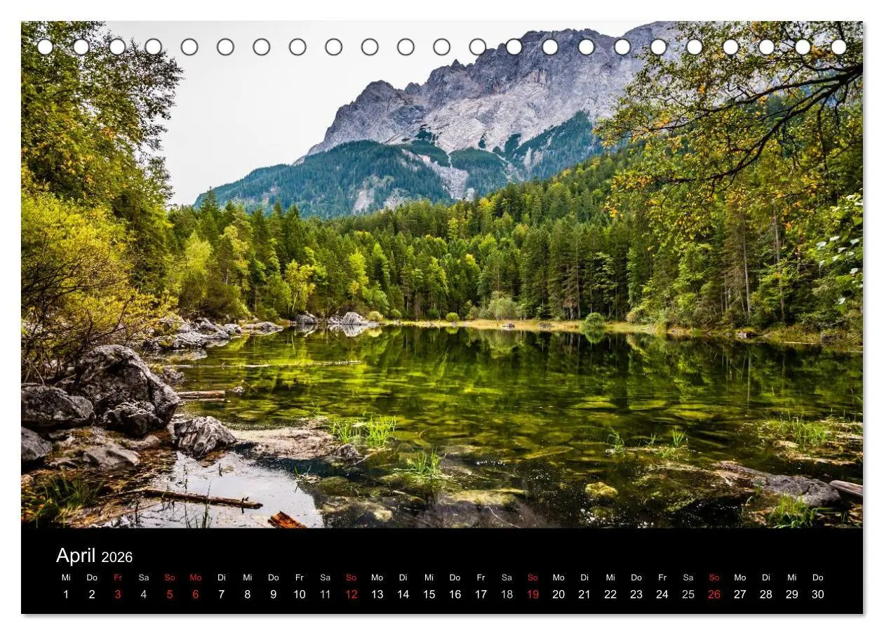 Bild: 9783516154900 | Traumlandschaft Werdenfelser Land - Teil II (Tischkalender 2026 DIN...