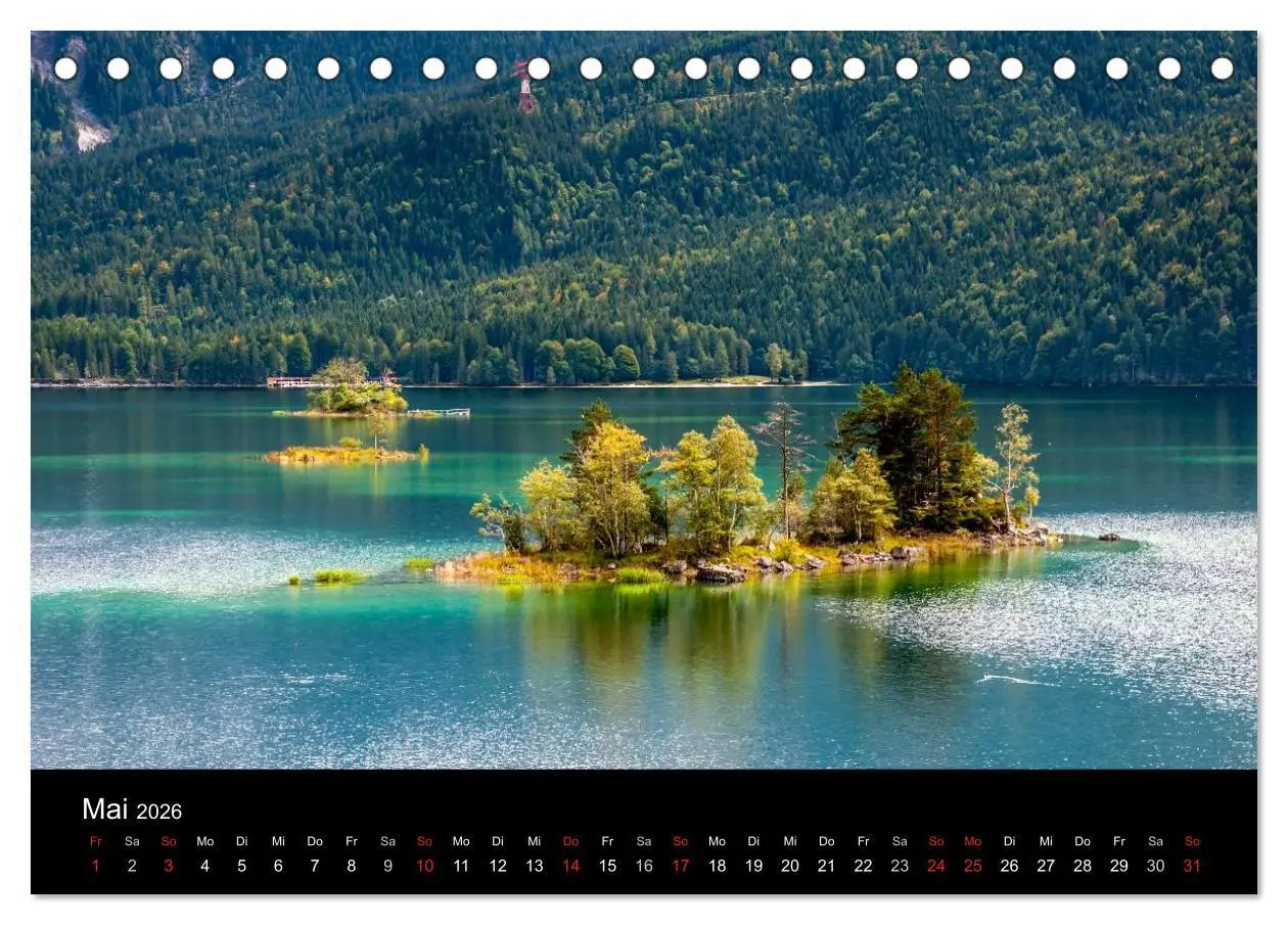 Bild: 9783516154900 | Traumlandschaft Werdenfelser Land - Teil II (Tischkalender 2026 DIN...