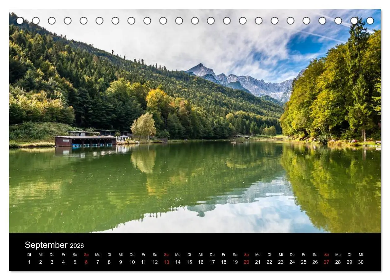 Bild: 9783516154900 | Traumlandschaft Werdenfelser Land - Teil II (Tischkalender 2026 DIN...