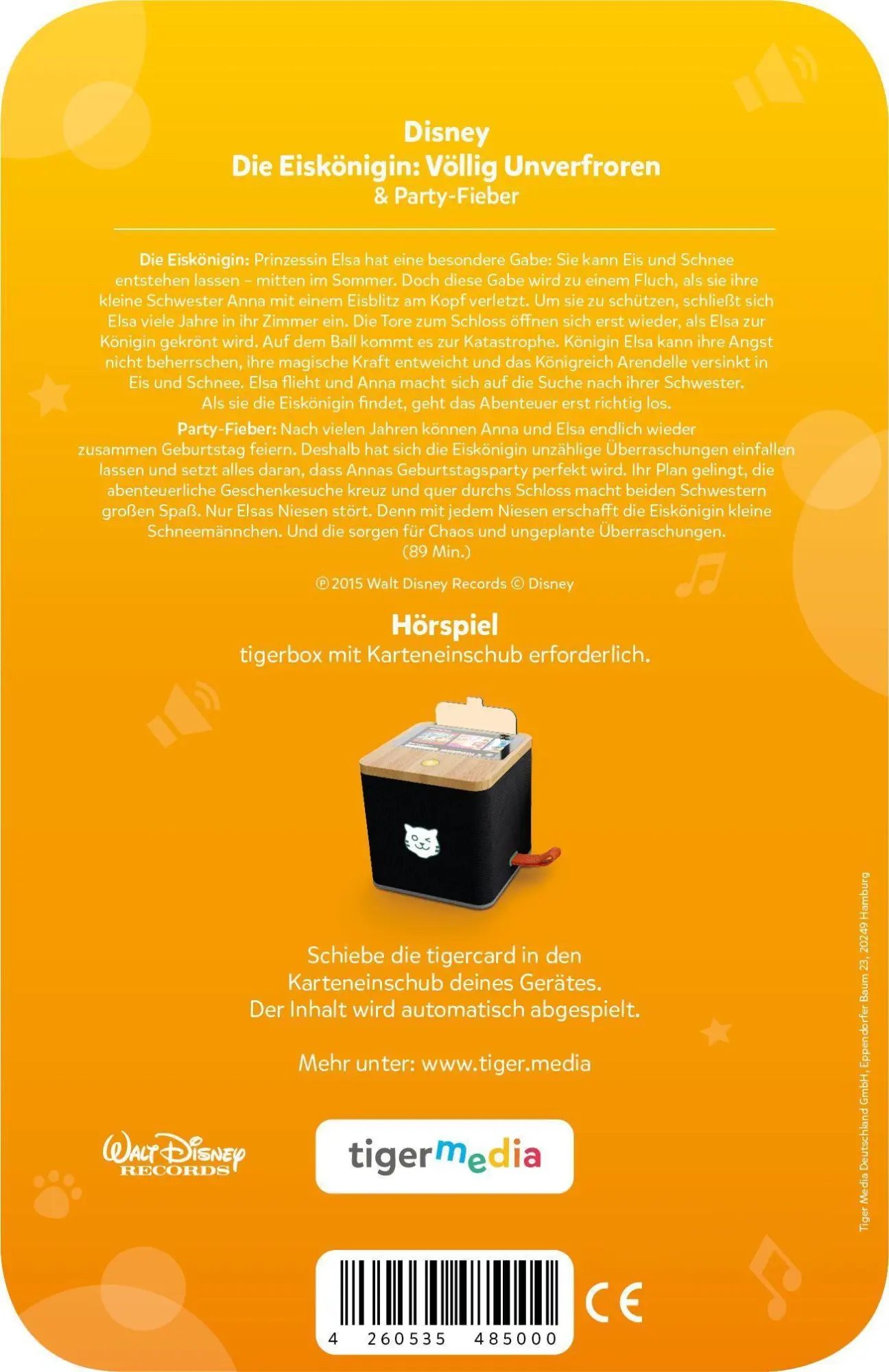Bild: 4260535485000 | tigercard - Die Eiskönigin - Mit Extra-Hörspiel Special- Edition...