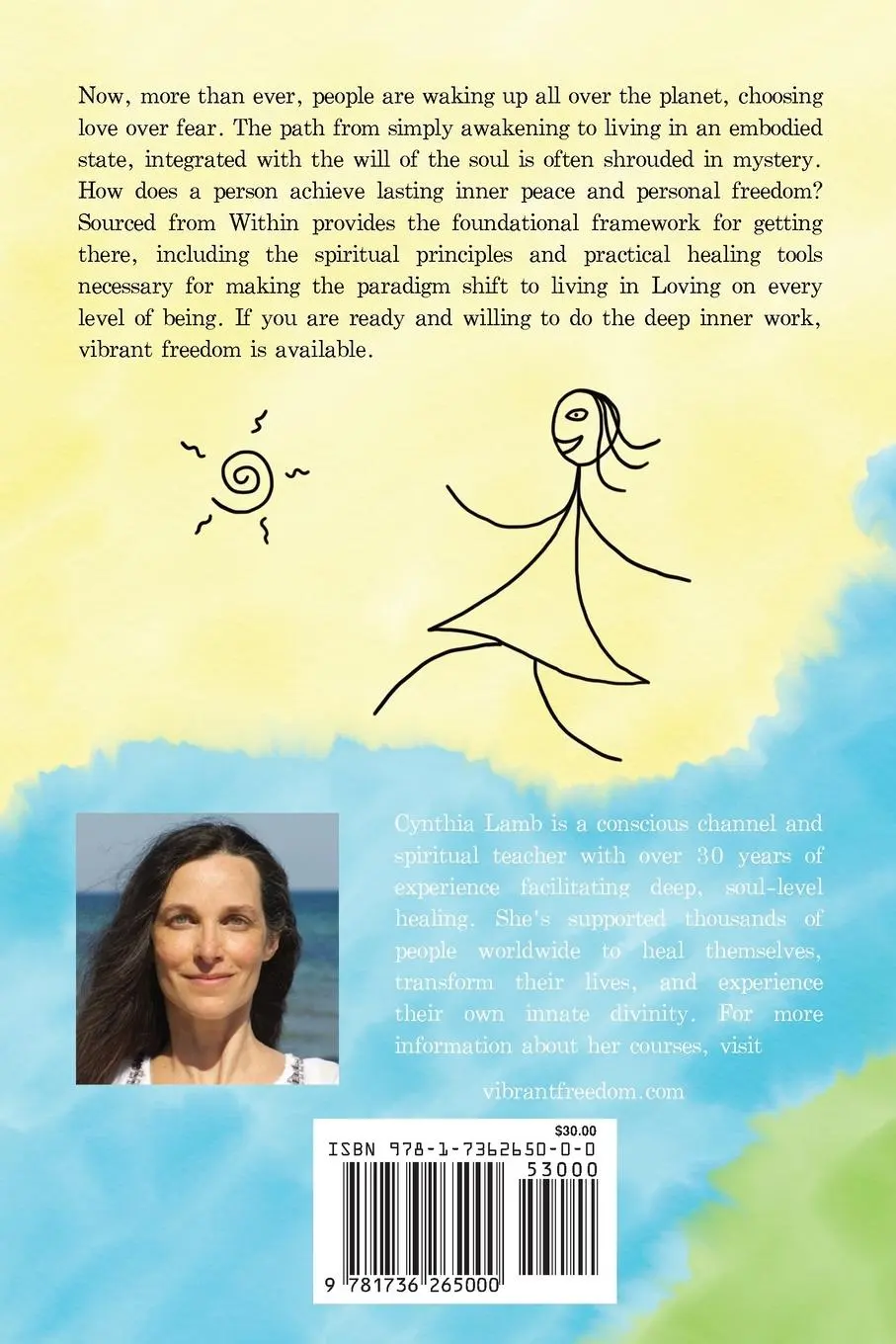 Rückseite: 9781736265000 | Sourced From Within | A Practical Framework for Vibrant Freedom | Lamb