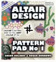 Cover: 9781907155000 | Altair Design Pattern Pad | Geometrical Colouring Book | Ensor Holiday