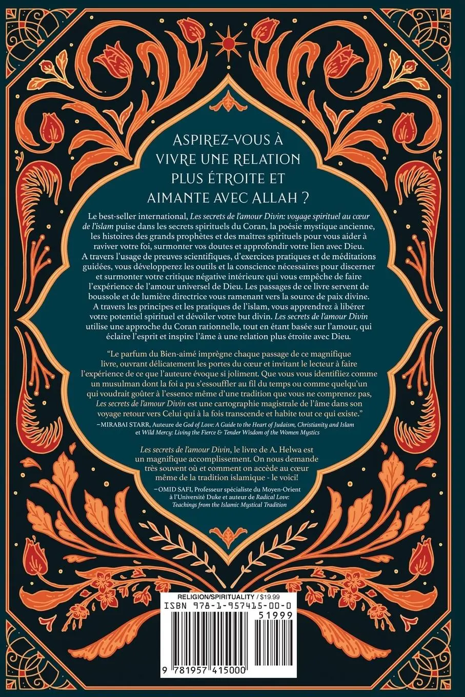 Rückseite: 9781957415000 | Les secrets de l'amour Divin | Voyage spirituel au c¿ur de l'islam