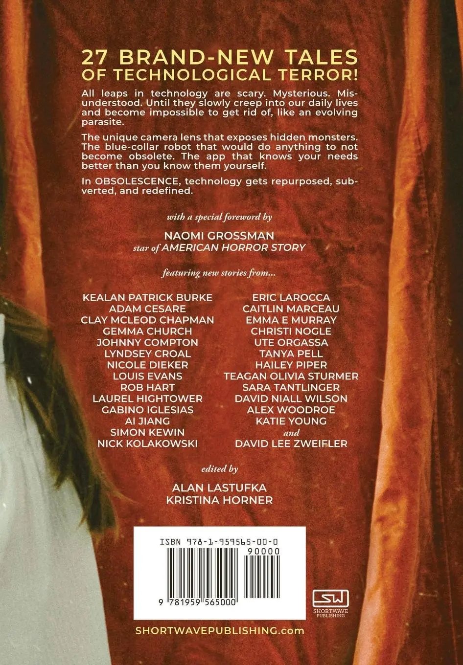 Rückseite: 9781959565000 | Obsolescence | A Dark Sci-Fi, Fantasy, and Horror Anthology | Buch