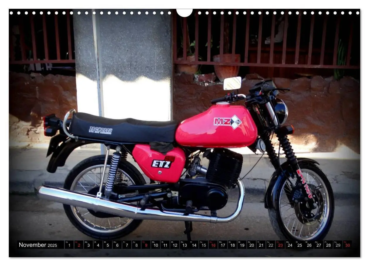 Bild: 9783435485000 | Motorrad-Legenden - MZ (Wandkalender 2025 DIN A3 quer), CALVENDO...