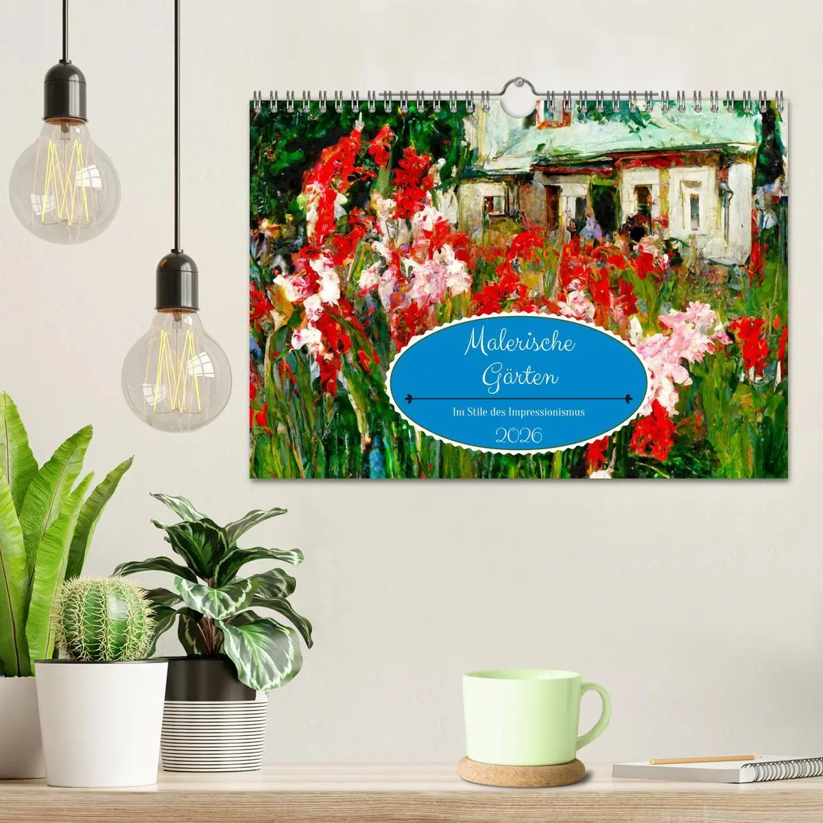 Bild: 9783457575000 | Malerische Gärten - Im Stile des Impressionismus (Wandkalender 2026...