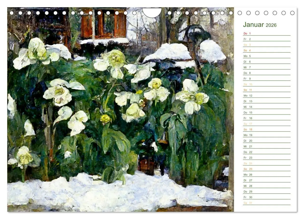 Bild: 9783457575000 | Malerische Gärten - Im Stile des Impressionismus (Wandkalender 2026...