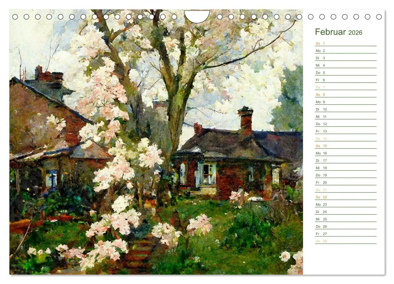 Bild: 9783457575000 | Malerische Gärten - Im Stile des Impressionismus (Wandkalender 2026...