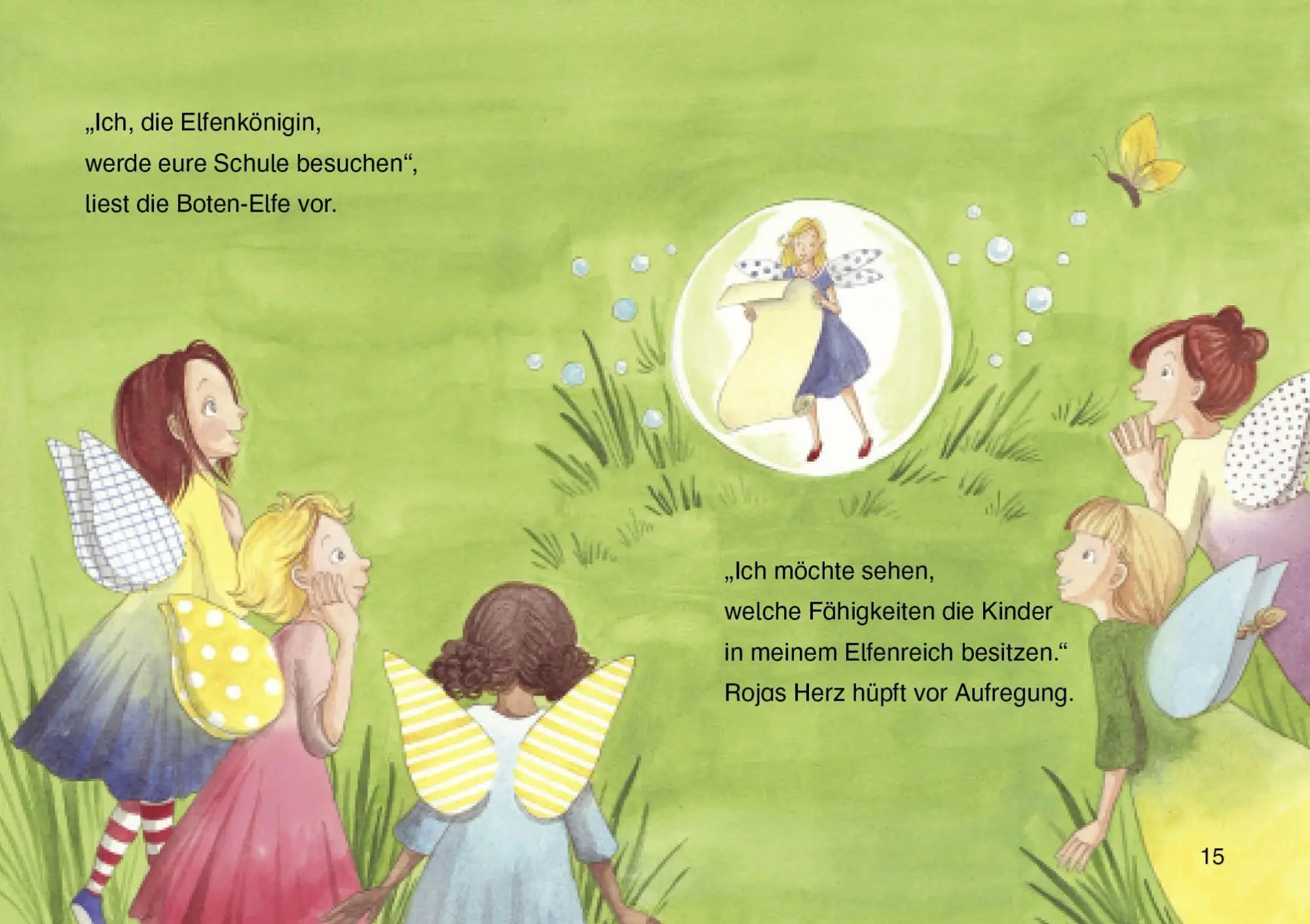 Bild: 9783743205000 | Leselöwen 1. Klasse - Ein großer Tag in der Elfenschule | Richert