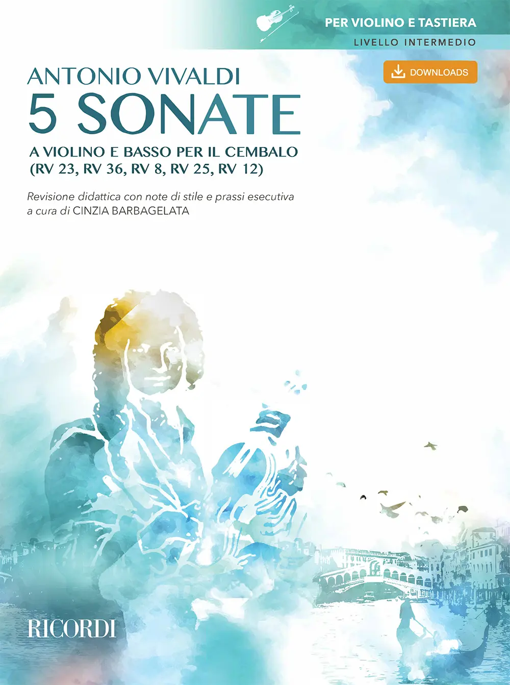 5 Sonate a violino e basso per il cembalo