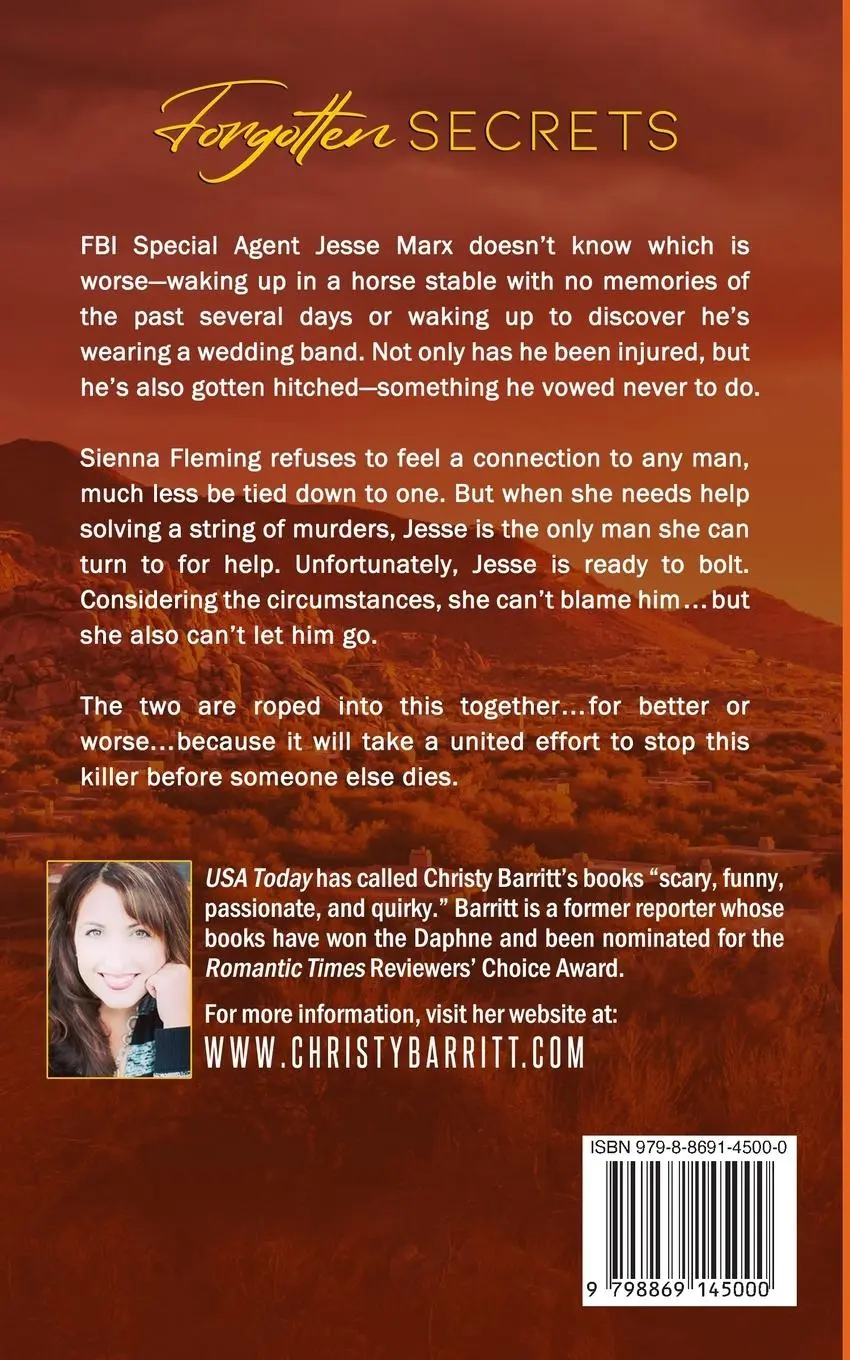Rückseite: 9798869145000 | Forgotten Secrets | Christy Barritt | Taschenbuch | Vanishing Ranch