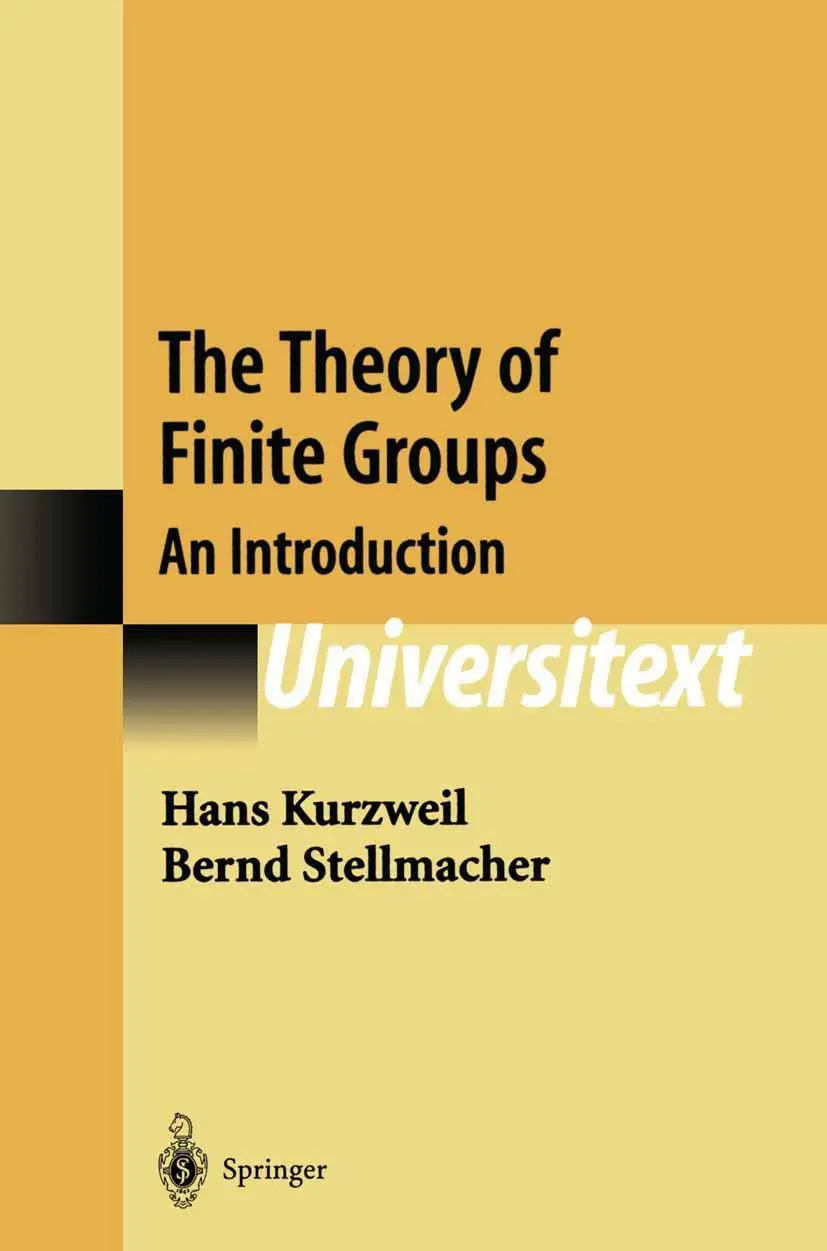 Cover: 9780387405100 | The Theory of Finite Groups | An Introduction | Stellmacher (u. a.)