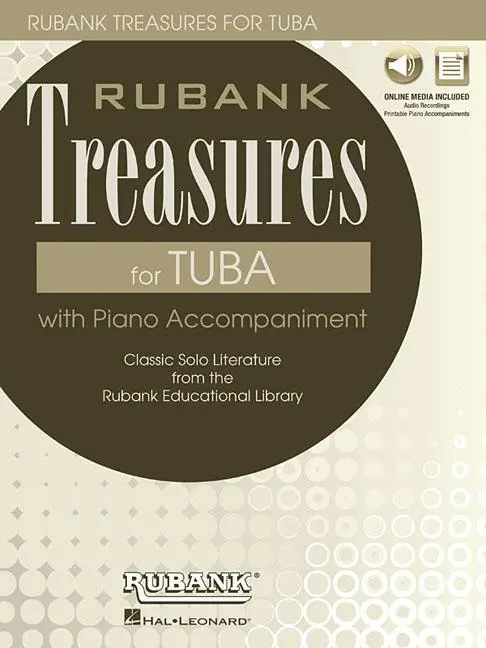 Cover: 9781495075100 | Rubank Treasures for Tuba: Book with Online Audio (Stream or Download)