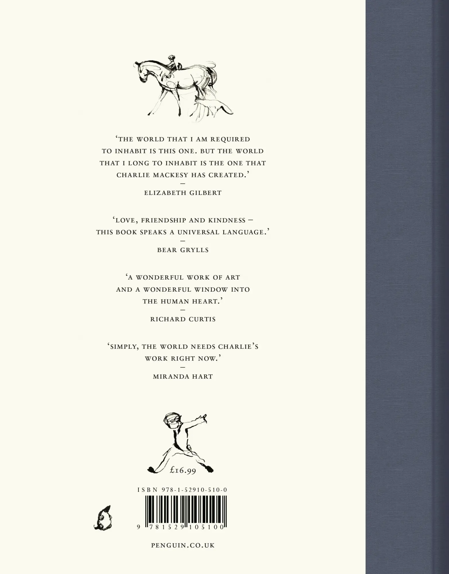 Rückseite: 9781529105100 | The Boy, The Mole, The Fox and The Horse | Charlie Mackesy | Buch