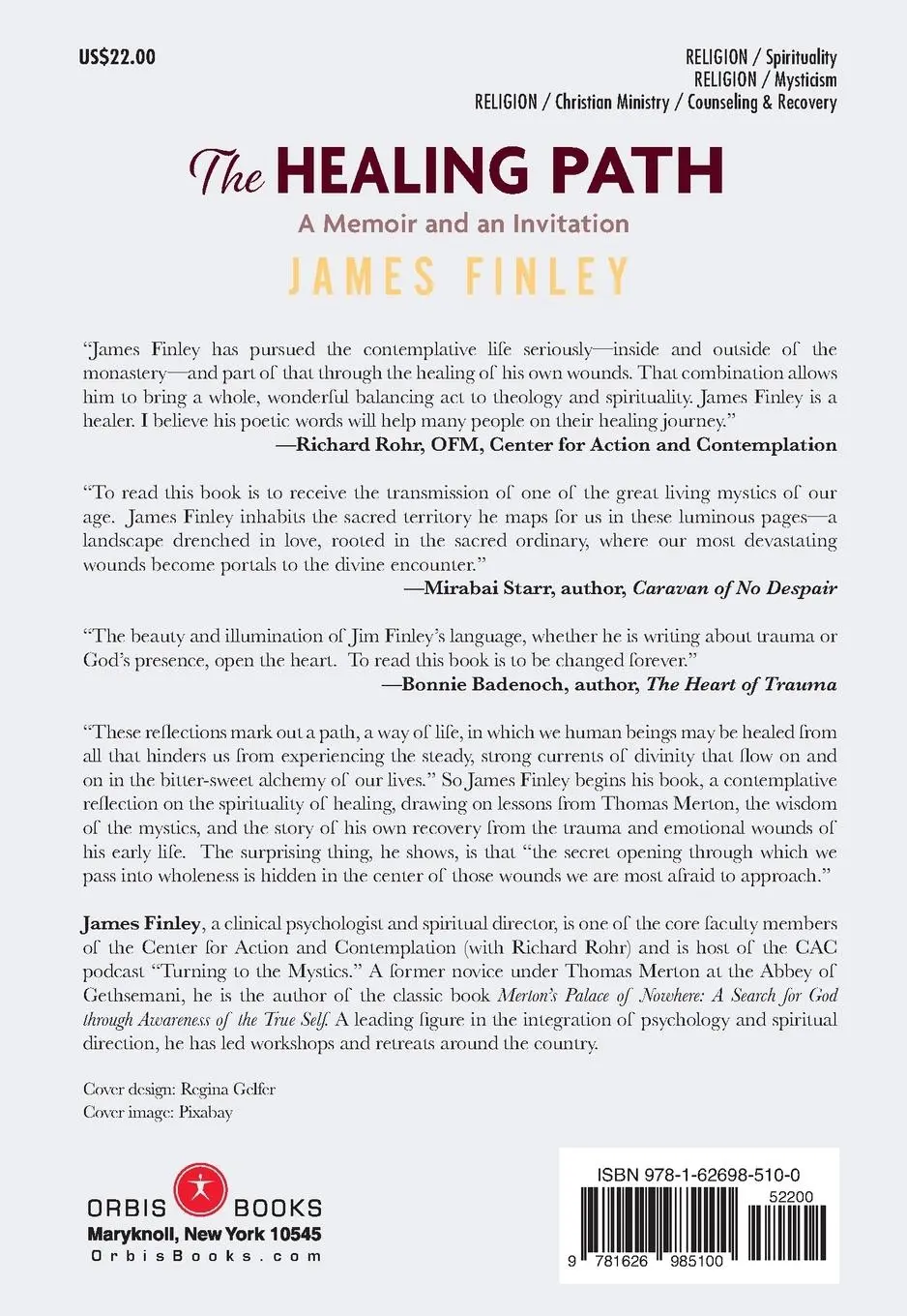 Rückseite: 9781626985100 | The Healing Path: A Memoir and an Invitation | James Finley | Buch