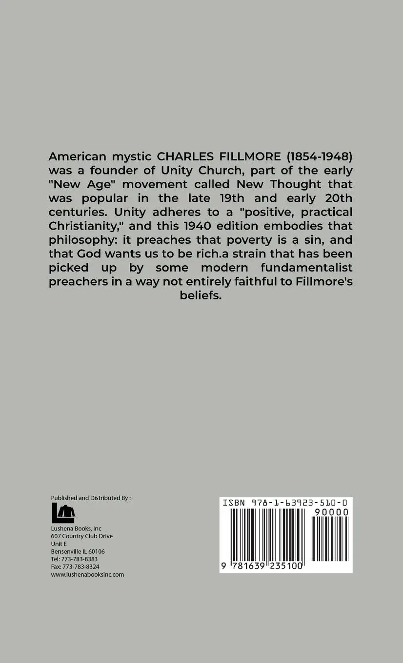 Rückseite: 9781639235100 | Prosperity Hardcover | Charles Fillmore | Buch | Englisch | 2023