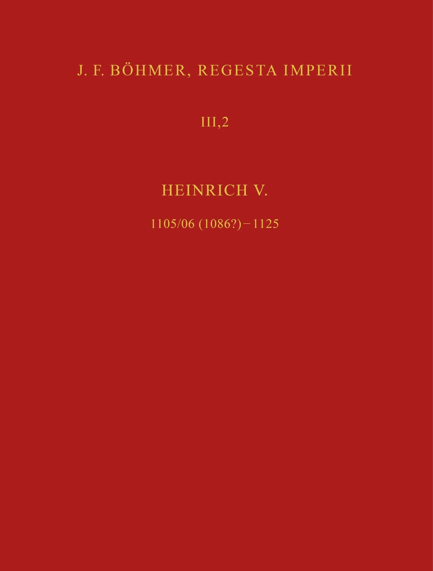 Cover: 9783412535100 | J. F. Böhmer, Regesta Imperii | Gerhard Lubich (u. a.) | Buch | 294 S.