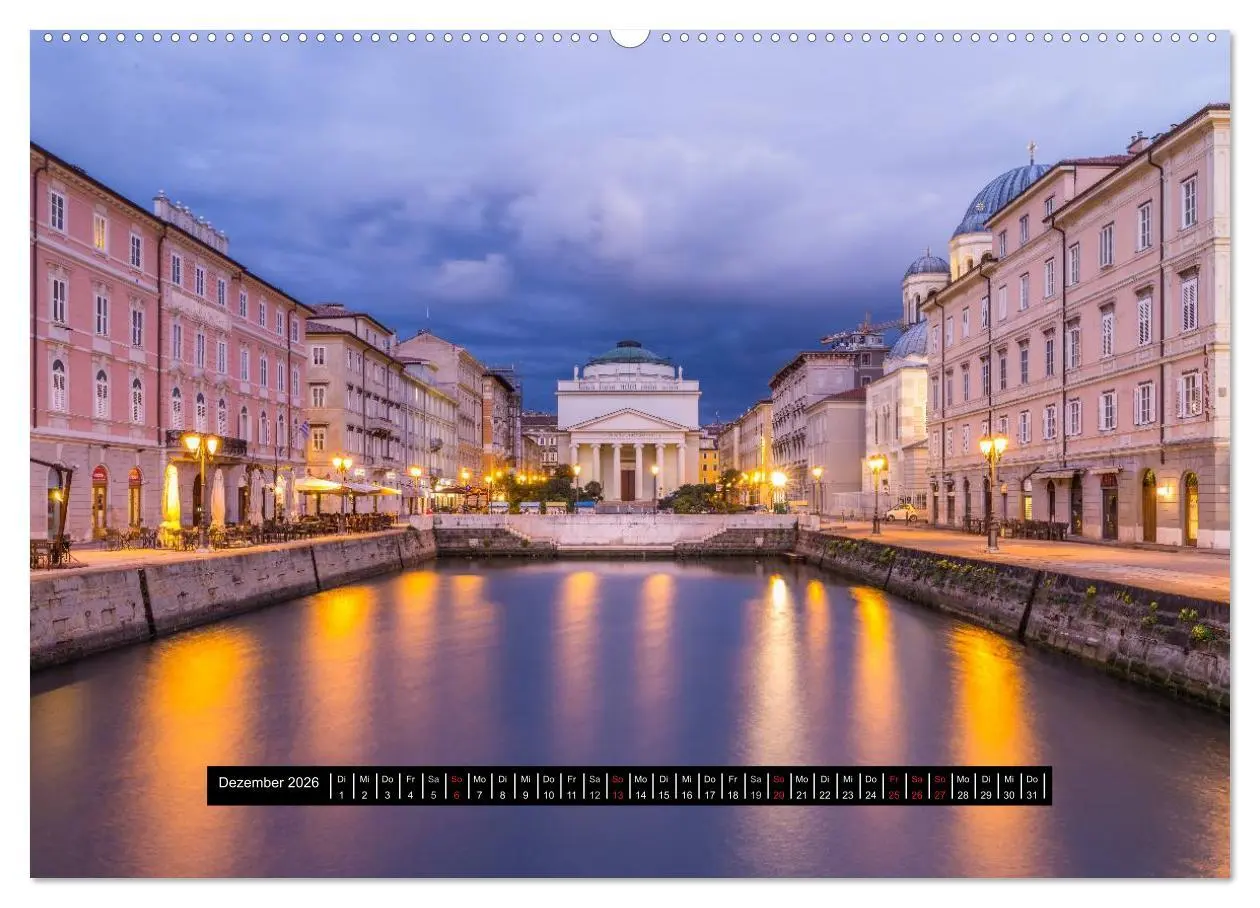 Bild: 9783457945100 | Triest - Stimmungen und Ansichten (Wandkalender 2026 DIN A2 quer),...