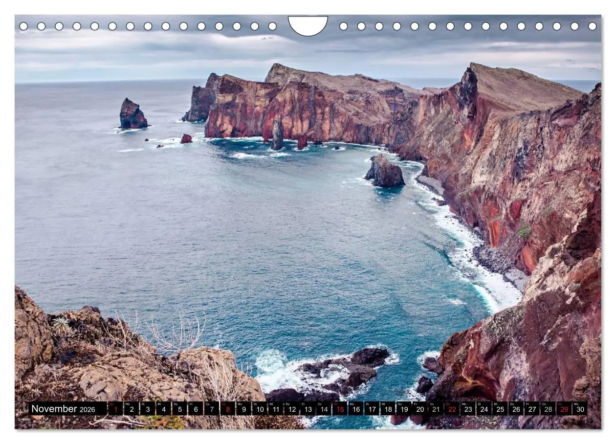 Bild: 9783516035100 | Madeira - Insel mitten im Atlantik (Wandkalender 2026 DIN A4 quer),...