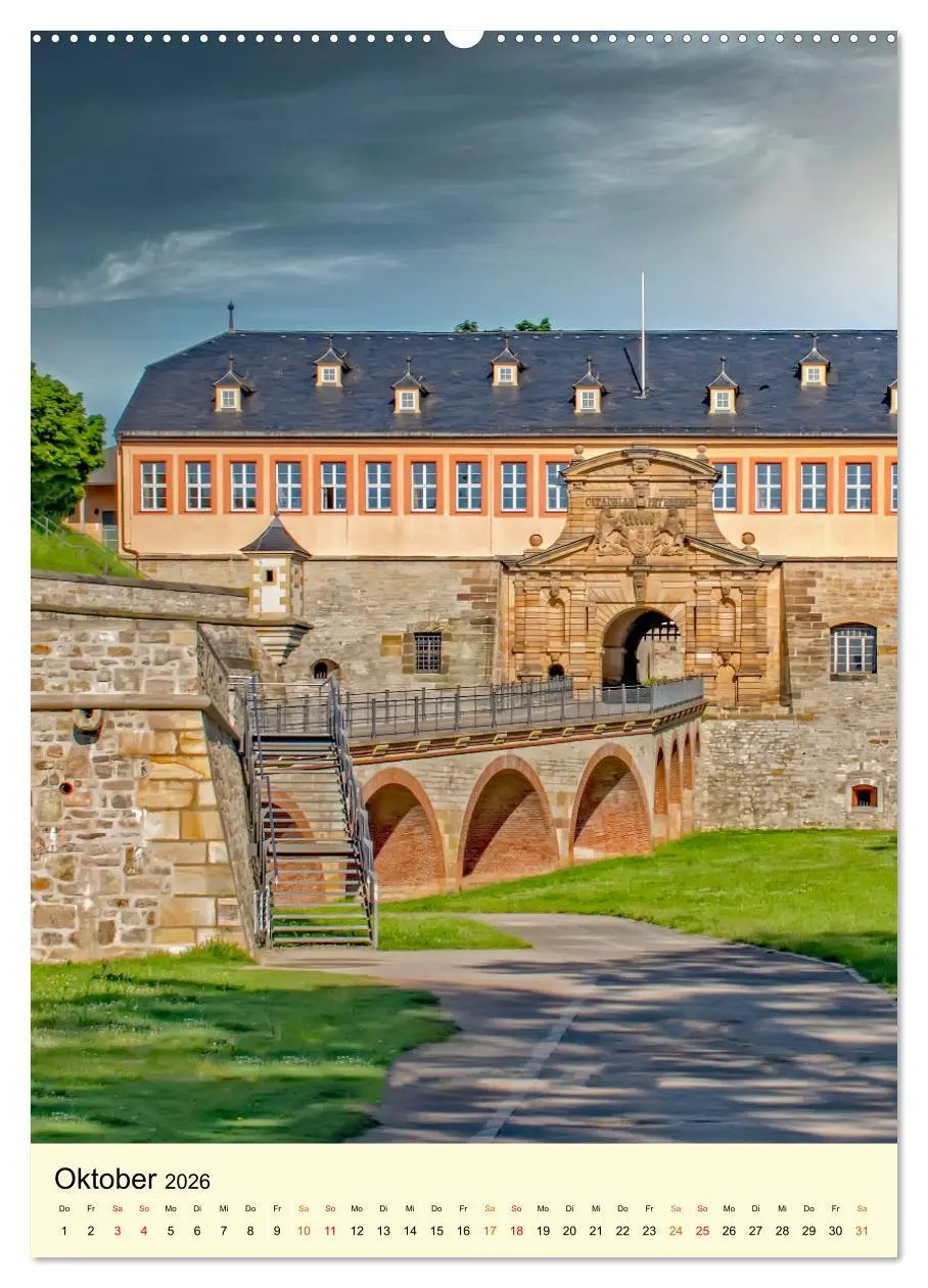 Bild: 9783516345100 | Geliebtes Erfurt (Wandkalender 2026 DIN A2 hoch), CALVENDO...