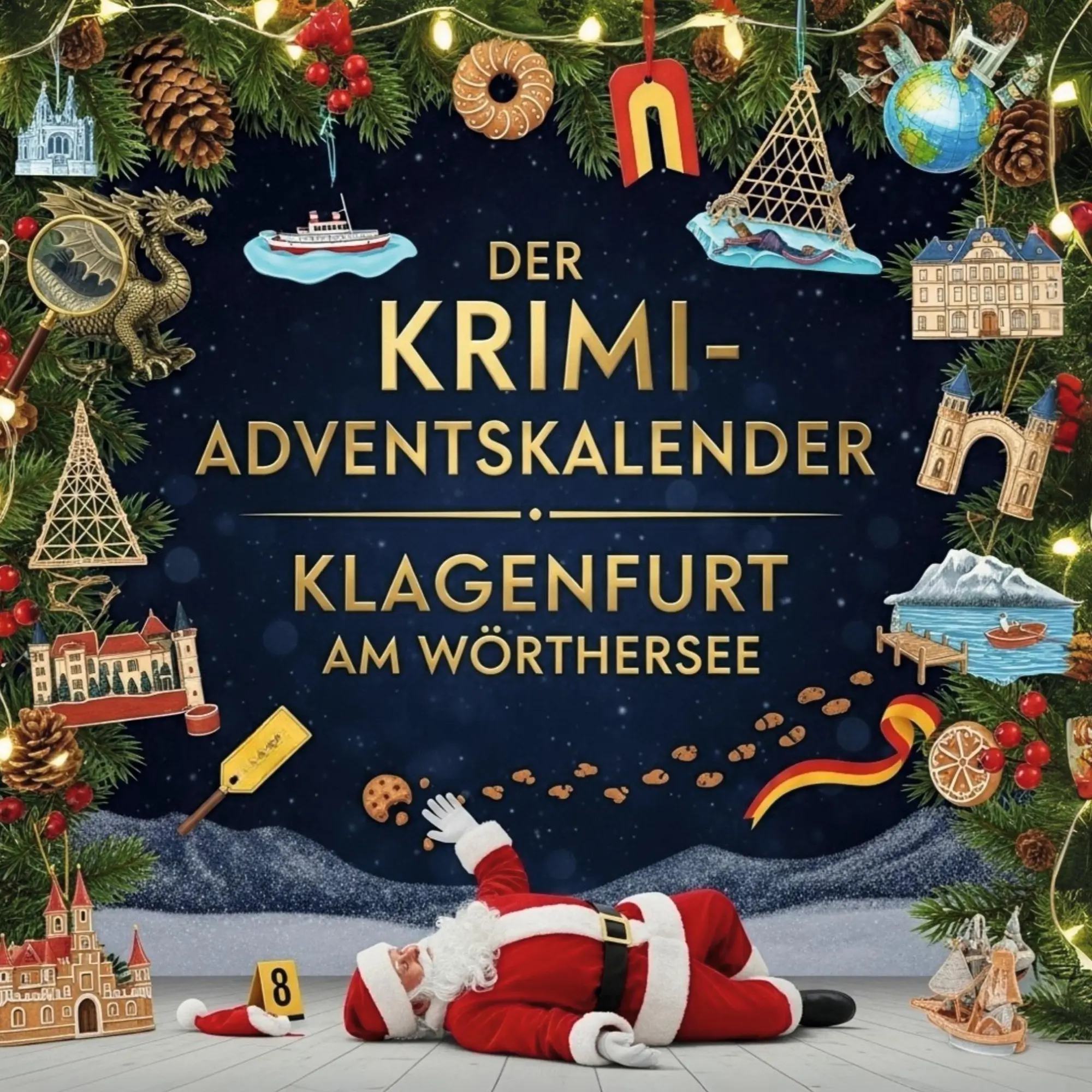 Cover: 9783695305100 | Der Krimi-Adventskalender Klagenfurt am Wörthersee | Eva Lang | Buch