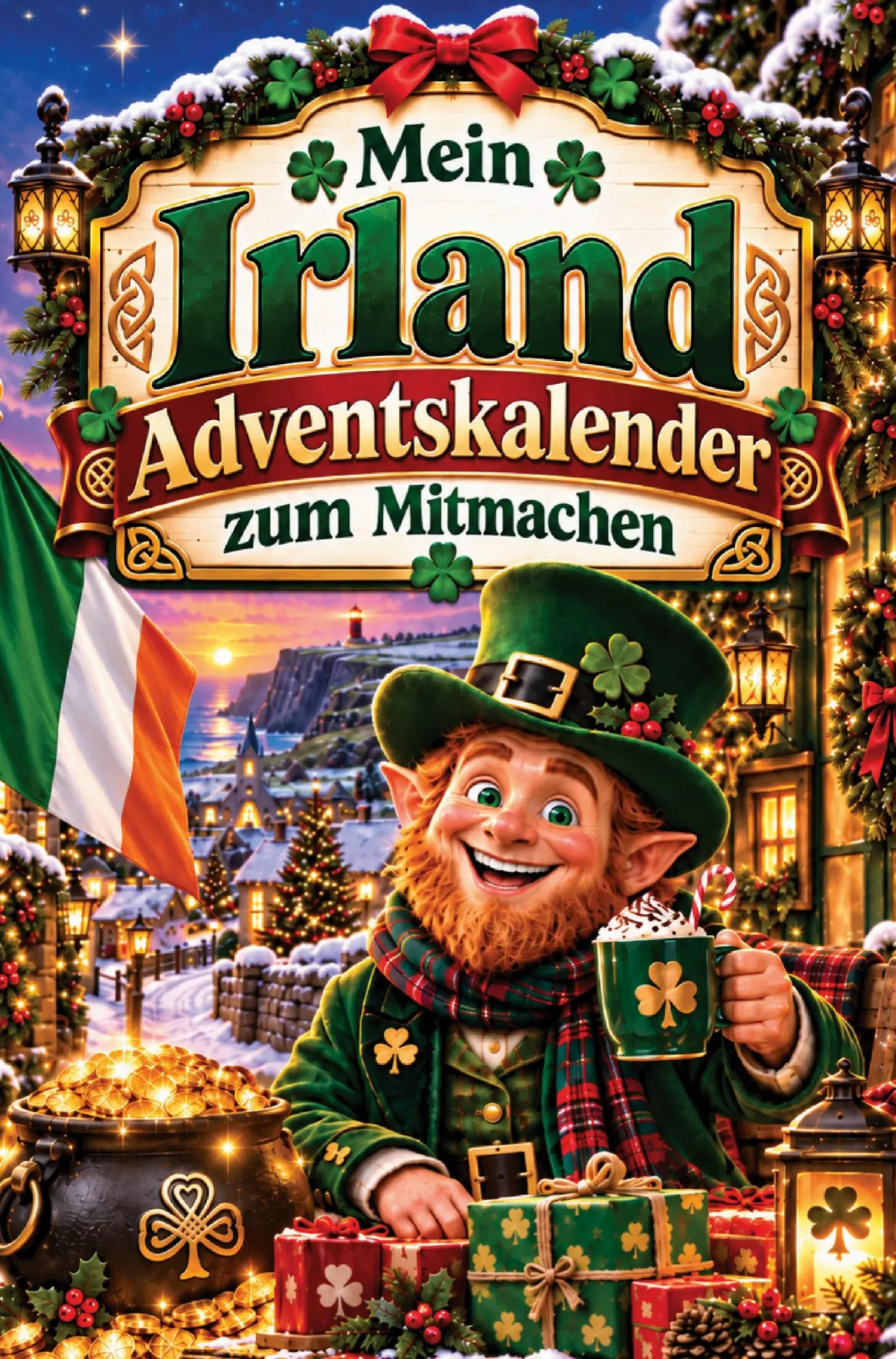 Cover: 9783912345100 | Mein Irland-Adventskalender zum Mitmachen: 24 Türchen zum Backen,...