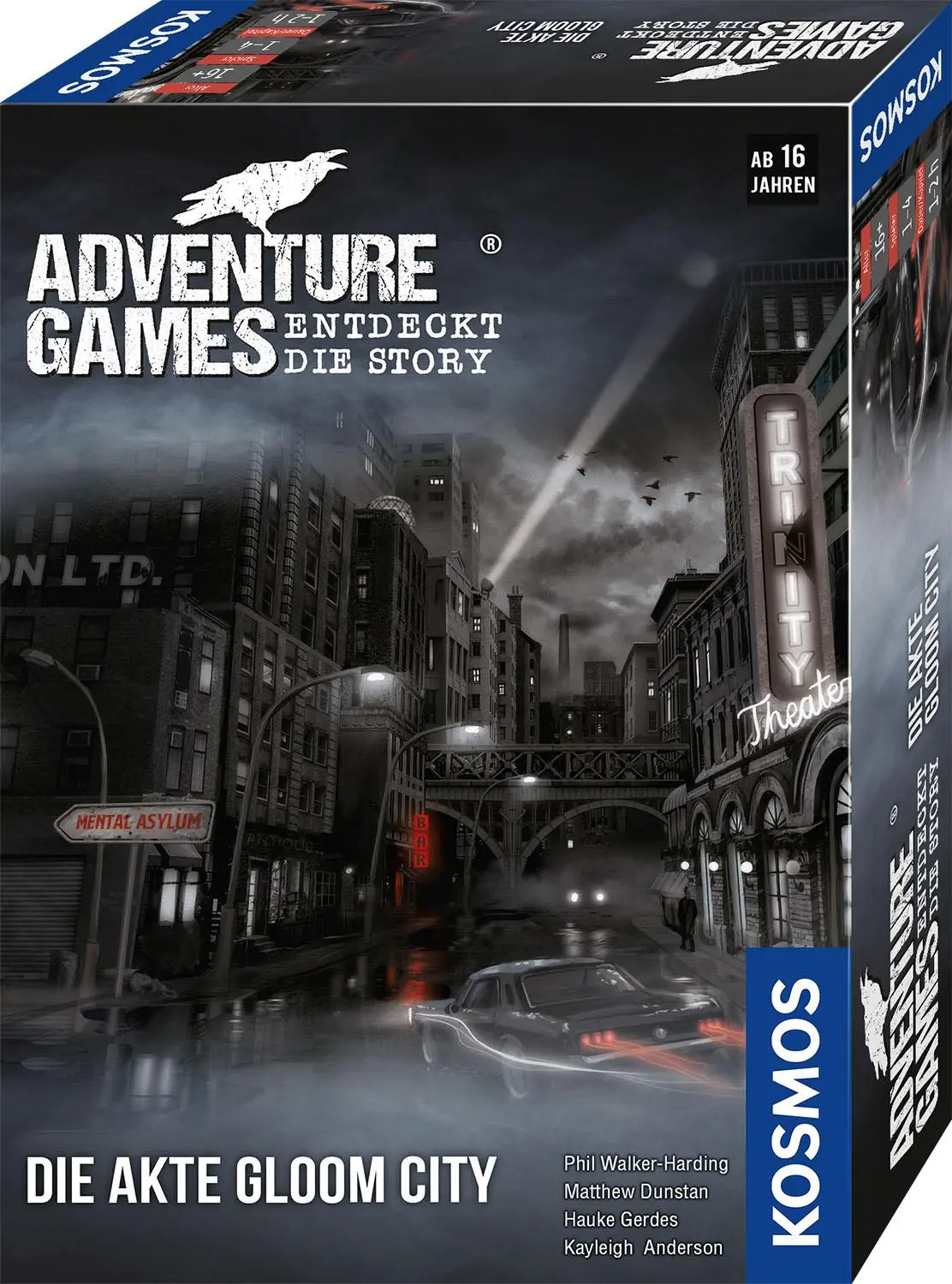 Cover: 4002051695200 | Adventure Games - Die Akte Gloom City | Dunstan | Spiel | Brettspiel